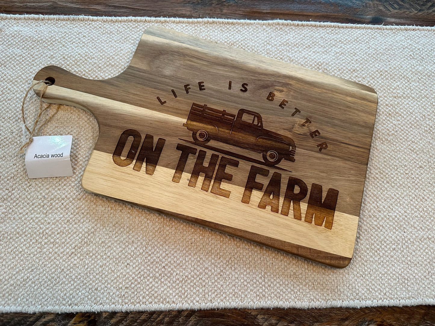 On the Farm Cutting Board